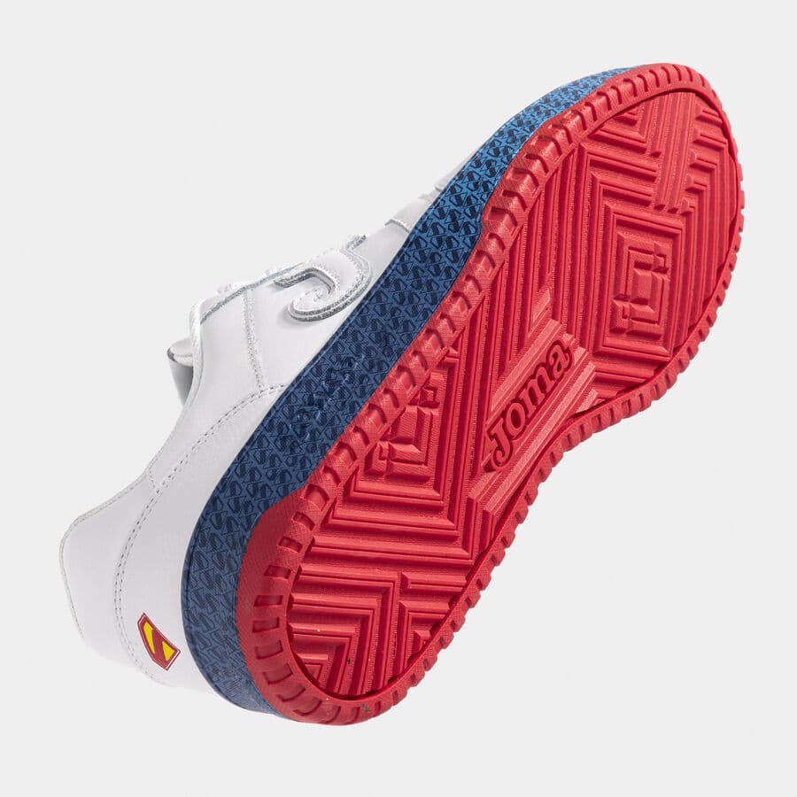 JOMA C.ATTICA SUPERMAN Warner Bros Skórzane Białe